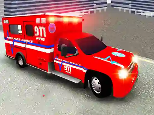 Logħba City Ambulance Driving onlajn