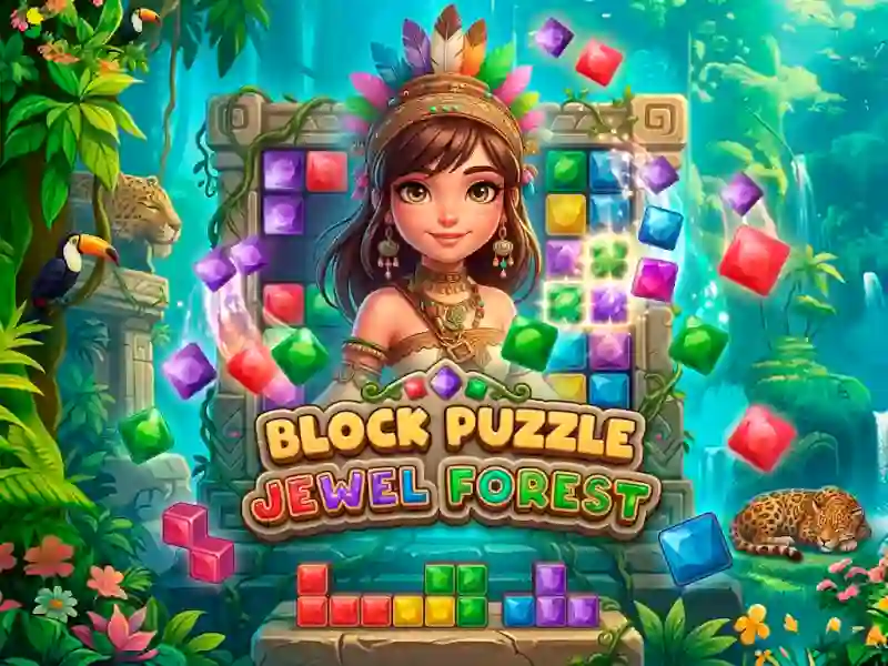 Logħba Block Puzzle Jewel Forest onlajn
