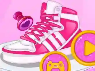 Logħba Popstar sneaker designer onlajn