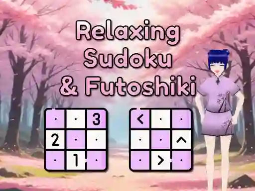 Logħba Relaxing Sudoku & Futushiki onlajn