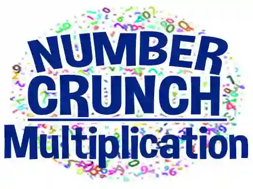 Logħba Number Crunch Multiplication onlajn