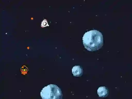 Logħba Retro Space Blaster onlajn