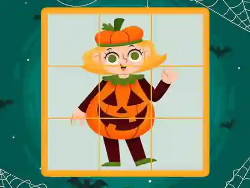 Logħba Halloween Puzzles onlajn