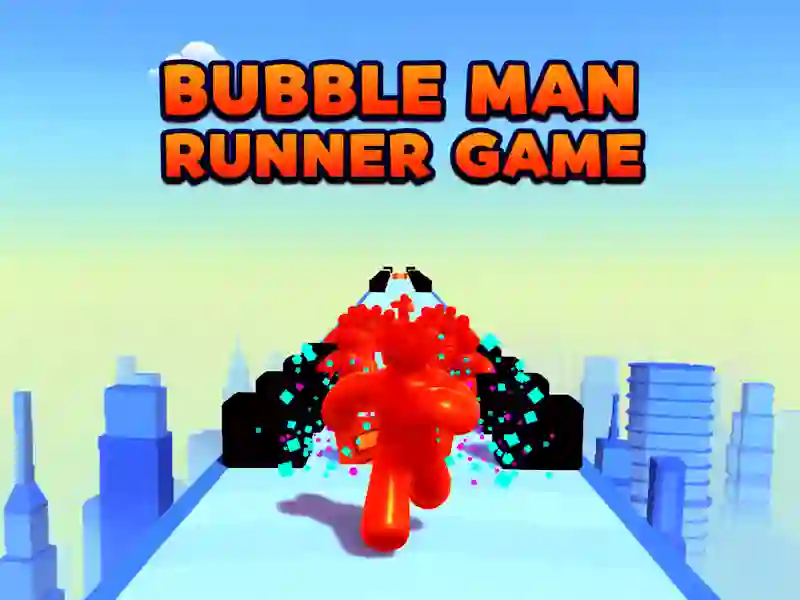 Logħba Bubble Man Runner Game onlajn