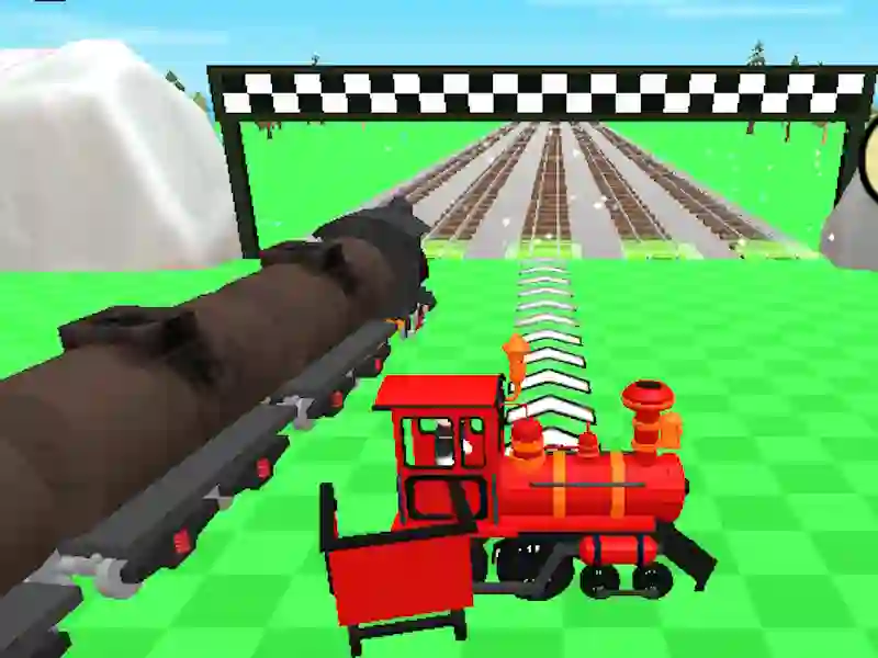 Logħba Obby: Training on the Train onlajn