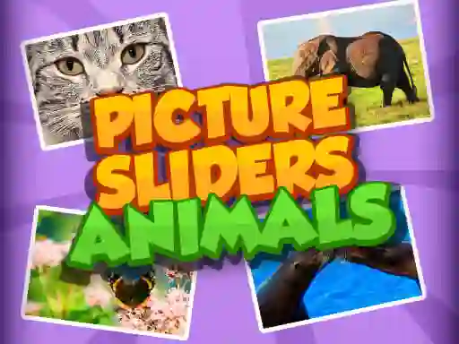 Logħba Picture Slider Animals onlajn