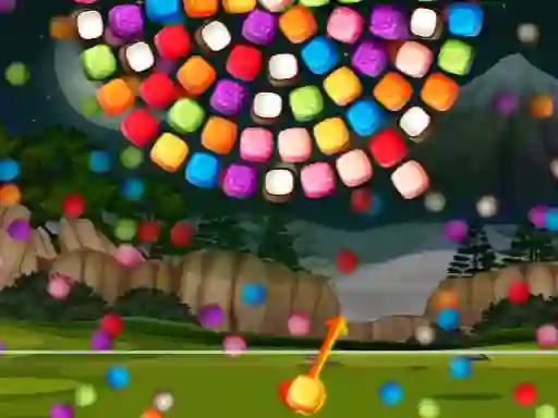 Logħba Bubble Shooter Candy Wheel onlajn