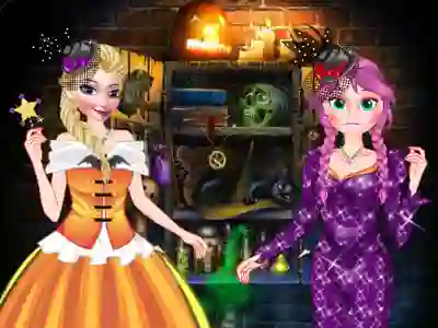 Logħba Halloween Party onlajn