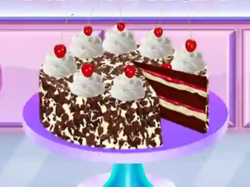 Logħba Real Black Forest Cake Cooking onlajn