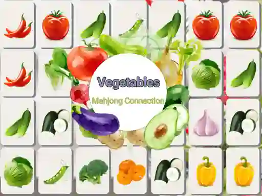 Logħba Vegetables Mahjong Connection onlajn