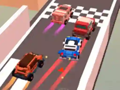 Logħba Crazy Racing 2 Player onlajn
