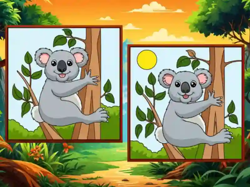 Logħba Animal: Find The Differences onlajn