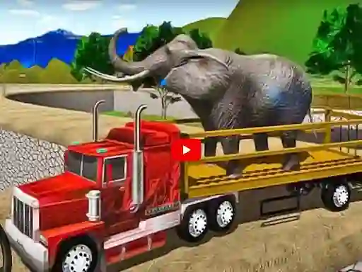 Logħba Animal Simulator Truck Transport 2020 onlajn