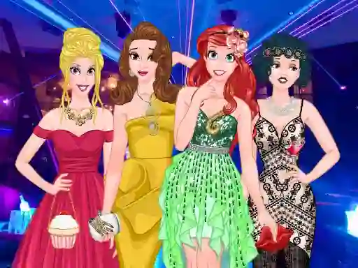 Logħba  Princesses Graduation Party Night onlajn
