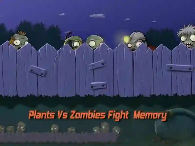 Logħba Plants vs Zombies Fight Memory onlajn