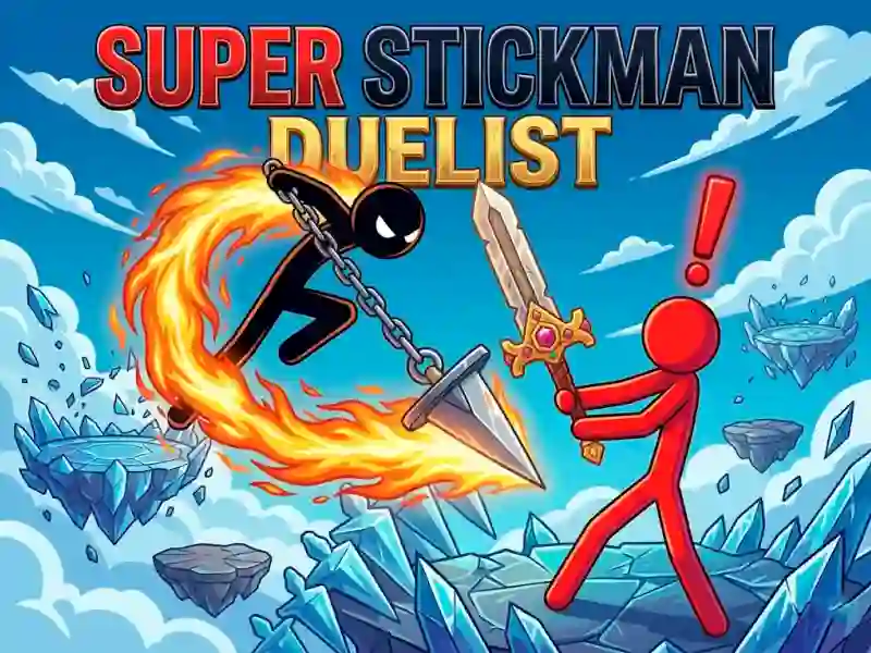 Logħba Super Stickman Duelist onlajn