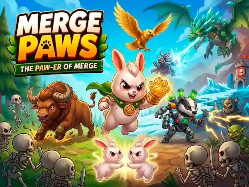 Logħba Merge Paws onlajn