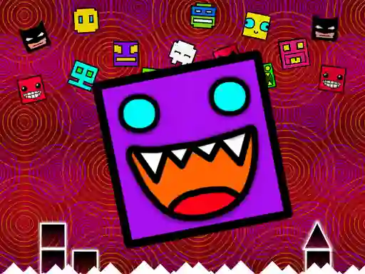 Logħba Geometry Dash Crazy onlajn