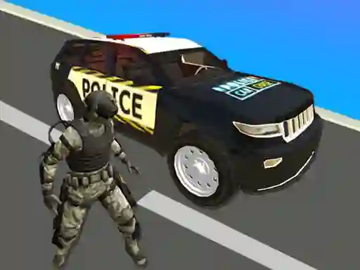 Logħba Police Car Chase onlajn