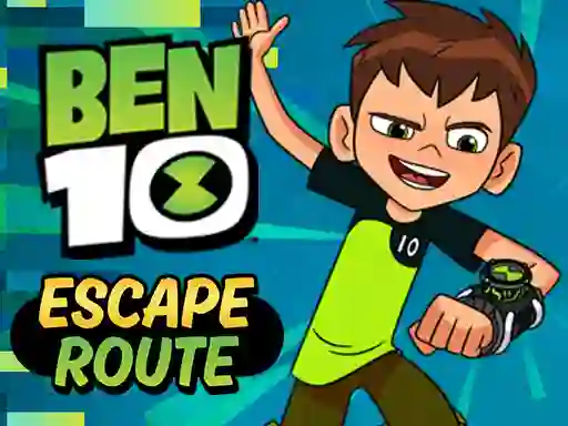 Logħba Ben 10 Escape Route onlajn