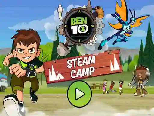 Logħba Ben 10 Steam Camp onlajn