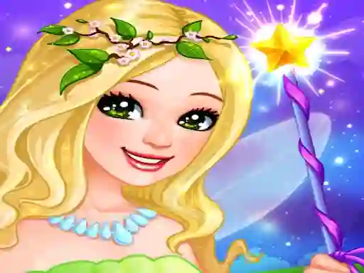 Logħba Little Fairy Dress Up Game onlajn