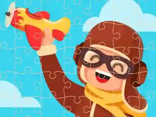 Logħba Airplane Puzzles onlajn
