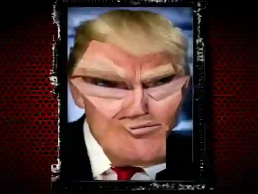 Logħba Trump Funny face onlajn