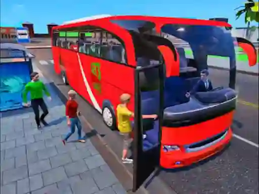 Logħba Coach Bus Driving 3D onlajn