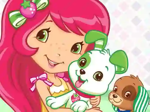 Logħba Strawberry Shortcake Puppy Care onlajn
