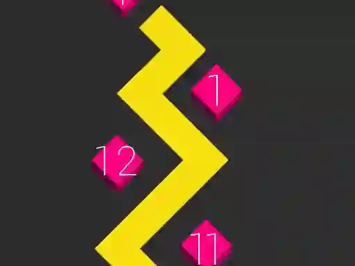 Logħba Zig Zag Switch Color onlajn
