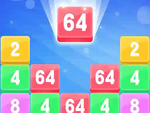 Logħba 2048 Merge Block onlajn