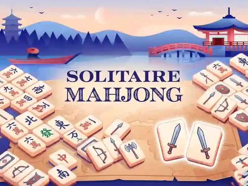 Logħba Solitaire Mahjong onlajn