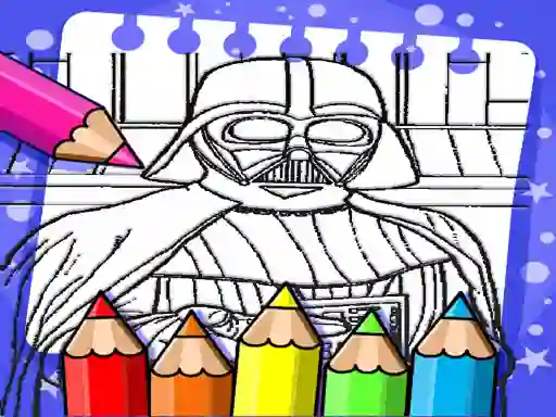 Logħba Darth Vader Coloring Book onlajn