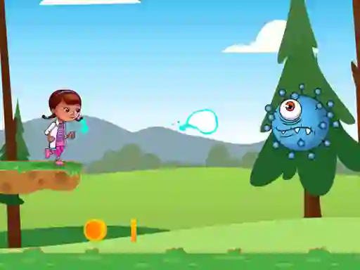 Logħba Doc Mcstuffins Endless Runner Girl onlajn