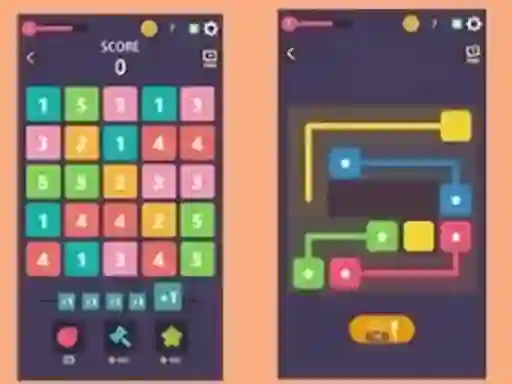 Logħba 3 in 1 Puzzle onlajn