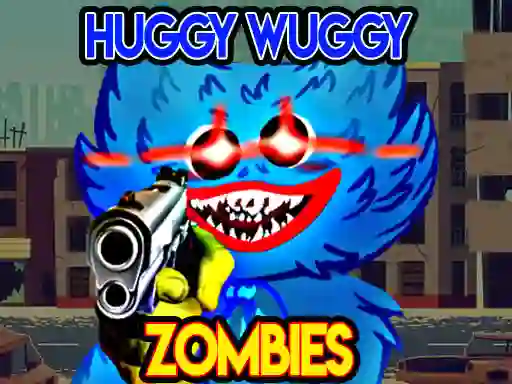 Logħba Huggy Wuggy vs Zombies onlajn