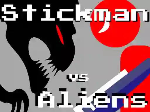 Logħba Stickman vs Aliens onlajn