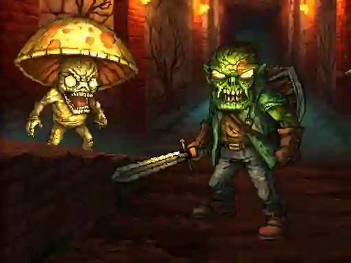 Logħba Monster Slayer Merge & Survive onlajn