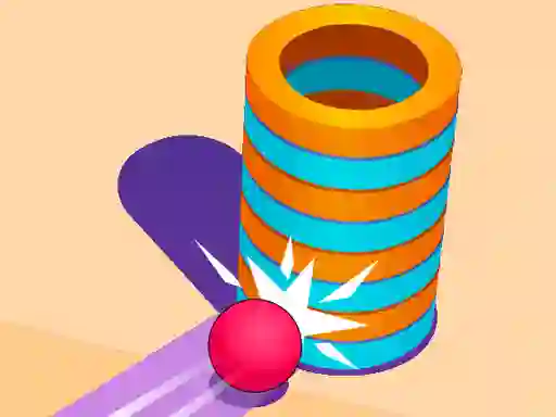 Logħba Hit Ball 3d onlajn