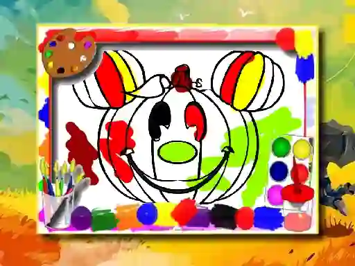 Logħba Halloween Coloring Book onlajn