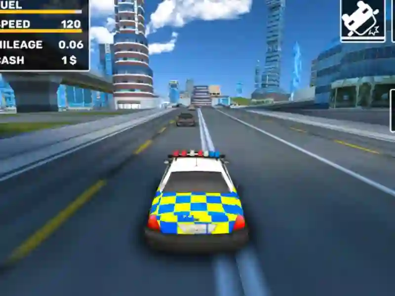 Logħba Police Cop Car Simulator City Missions onlajn