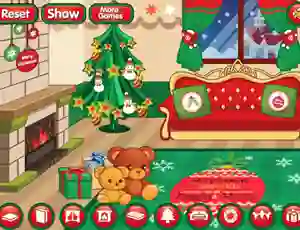 Logħba Christmasroom Decoration onlajn