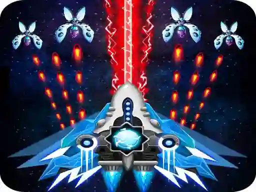 Logħba 2D Space Shooter onlajn