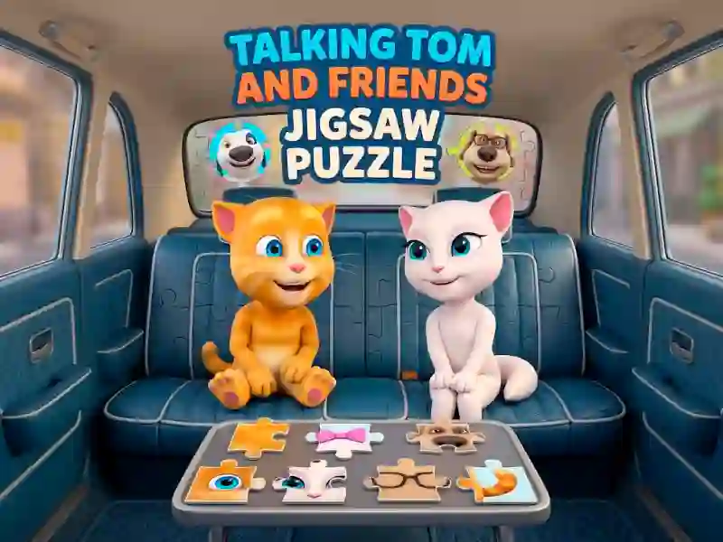 Logħba Talking Tom and Friends Jigsaw Puzzle onlajn