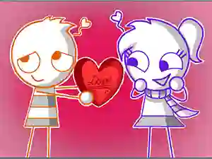 Logħba Valentines Hidden Stars onlajn