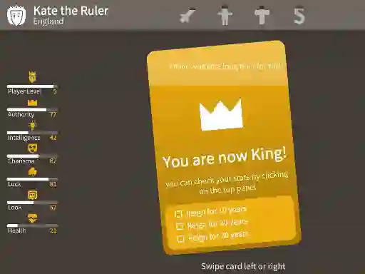 Logħba Kings Card Decisions onlajn