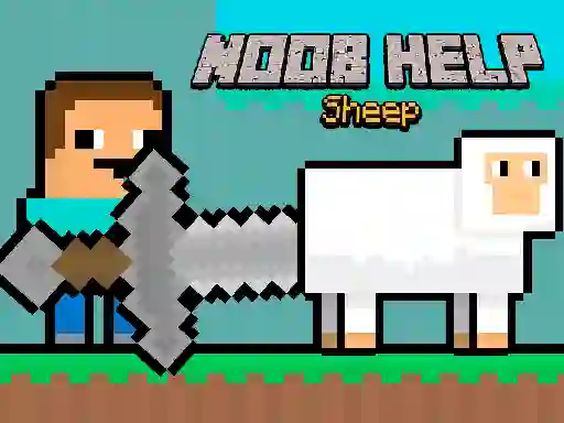 Logħba Noob Help Sheep onlajn