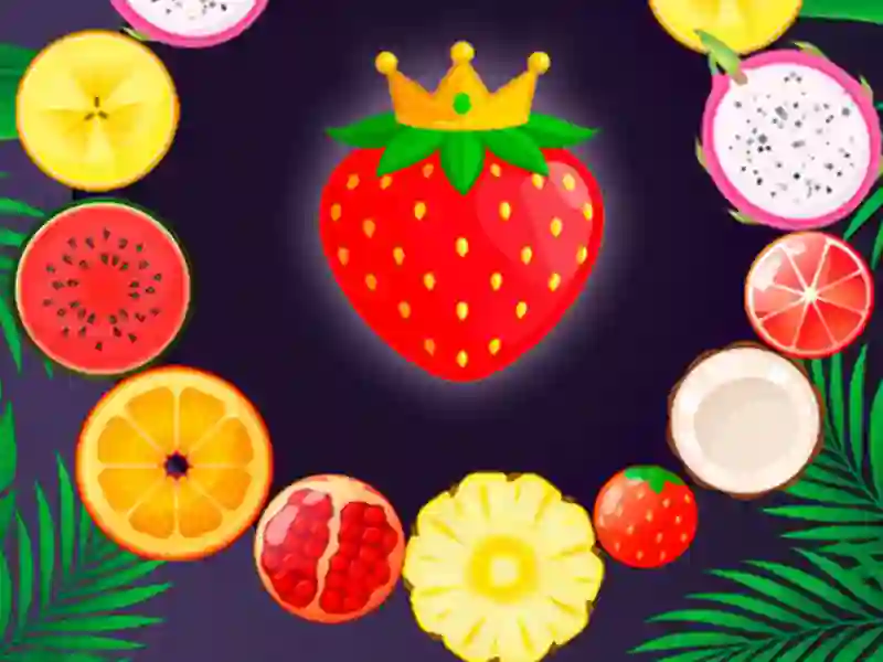 Logħba Fruit King Merge onlajn