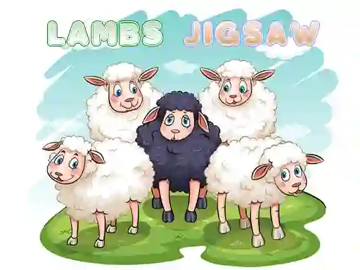 Logħba Lambs Jigsaw onlajn